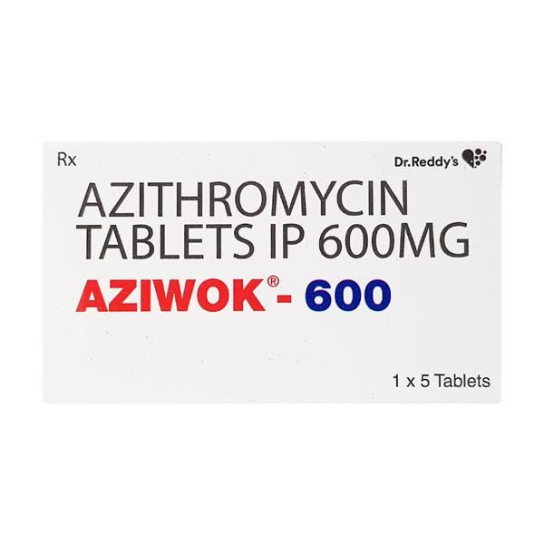 Aziwok 600mg Tablet 5'S