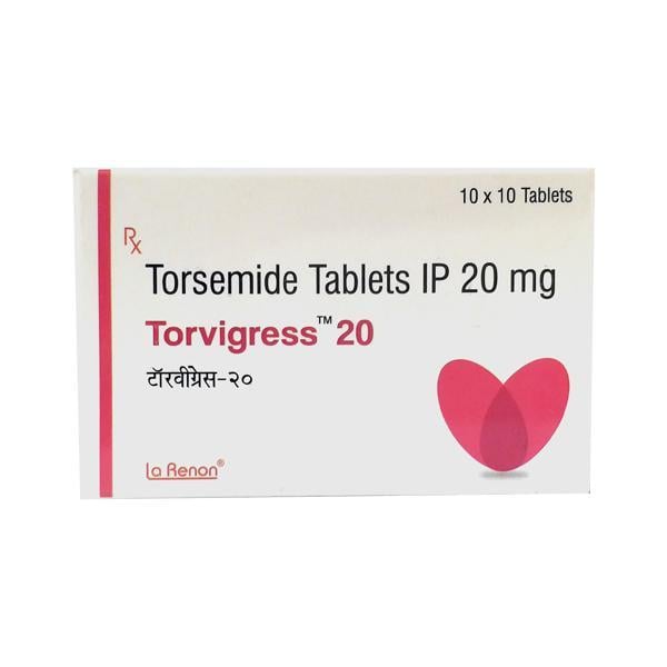Torvigress 20mg Tablet 10'S