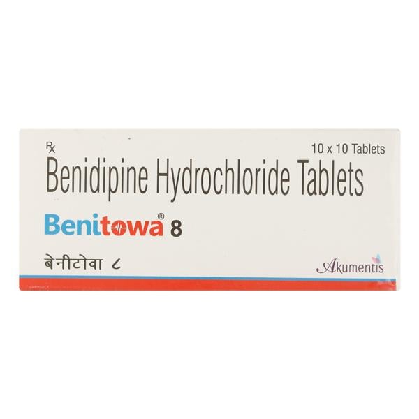 Benitowa 8mg Tablet 10'S