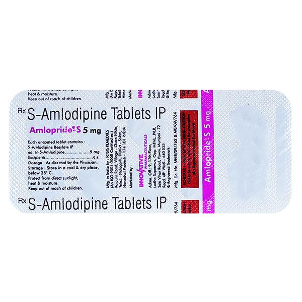 AMLOPRIDE S 5 Tablet 10's