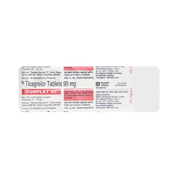 TORPLAT 90mg Tablet 14's