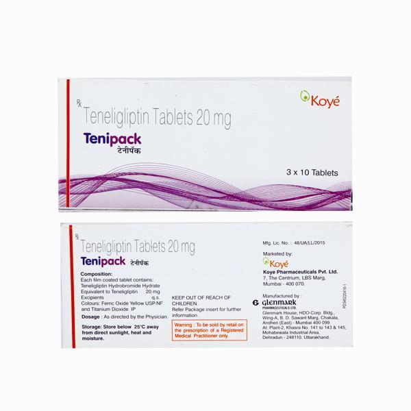Tenipack 20mg Tablet 10'S