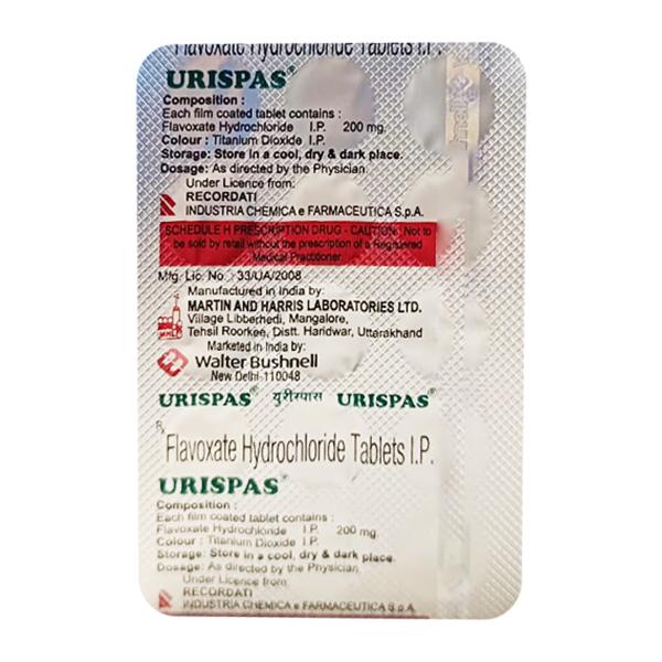 Urispas Tablet 15'S