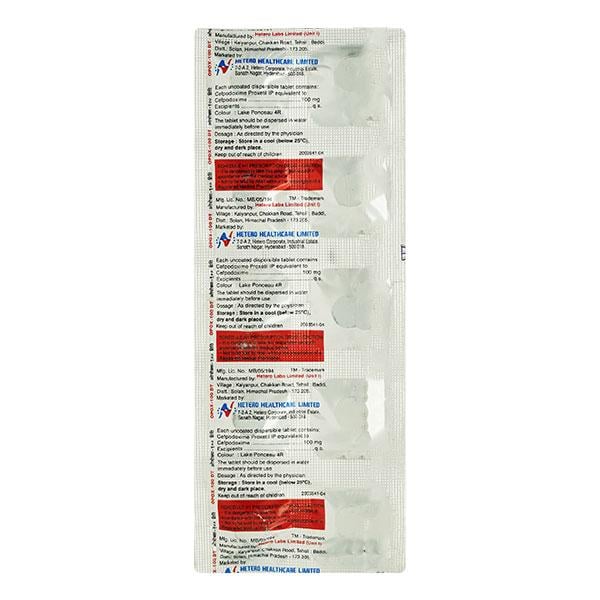Opox DT 100mg Tablet 10'S