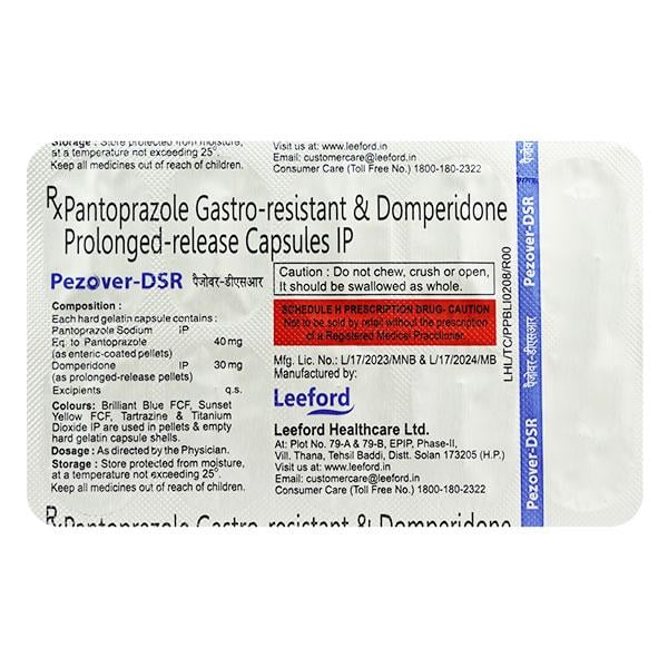 Pezover DSR Capsule 10'S