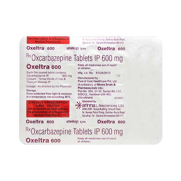 Oxeltra 600mg Tablet 10'S