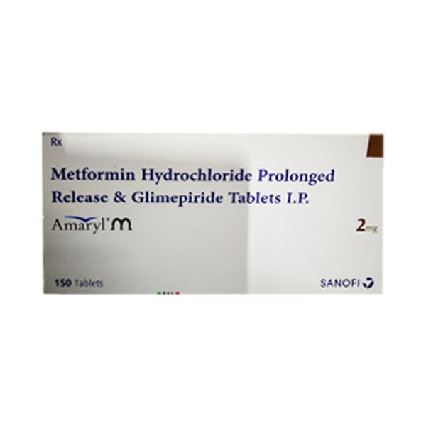 Amaryl M 2mg Tablet 15'S