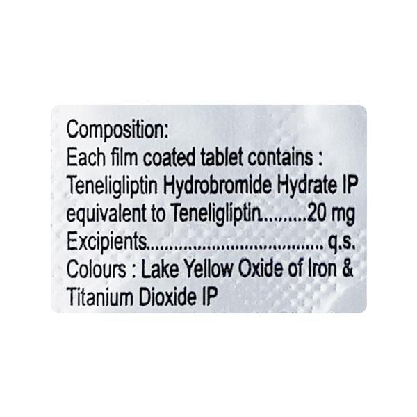 TENDIA 20mg Tablet 15's