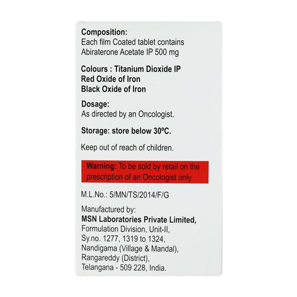 ABURA 500mg Tablet 60's