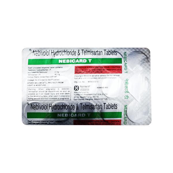 NEBICARD T Tablet 15's
