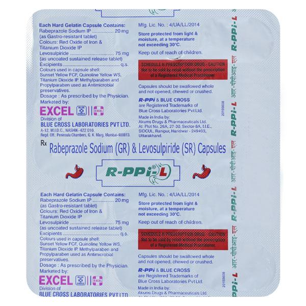 R PPI 20 Tablet 15's