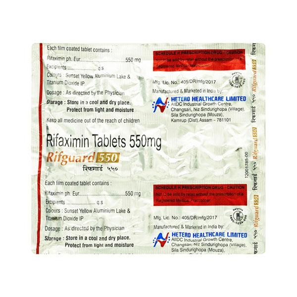 RIFGUARD 550 Tablet 15's