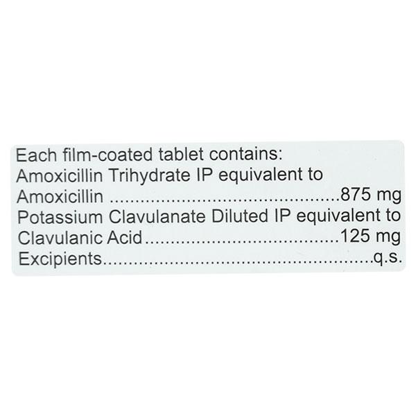 CLAVAM 1gm Tablet 10's