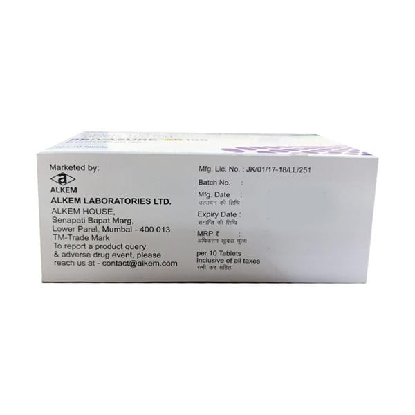 BRIVASURE XR 100 Tablet 10's