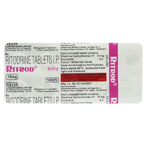 Ritrod Tablet 10'S