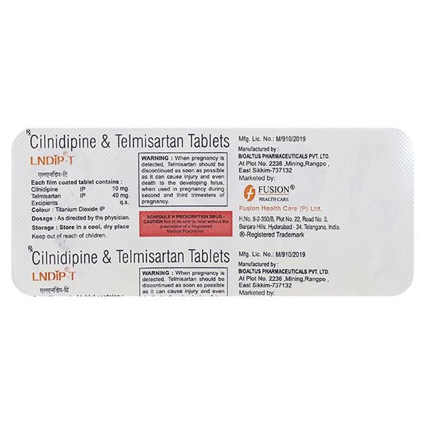 Lndip T Tablet 10's