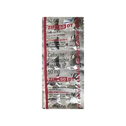 Zifi DT 50mg Tablet 10'S