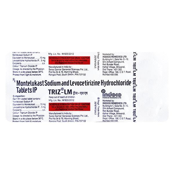 Triz LM Tablet 10'S