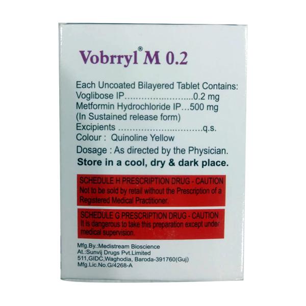 VOBRRYL M 0.2mg Tablet 10's