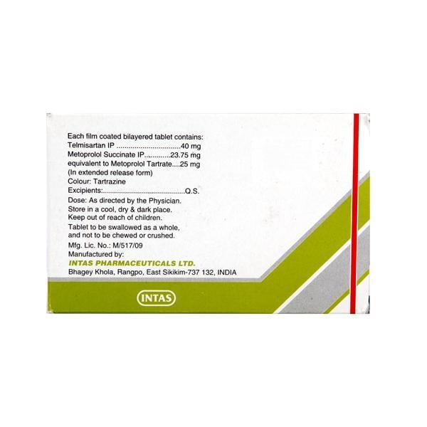 Sartel Beta 25 Tablet 15'S