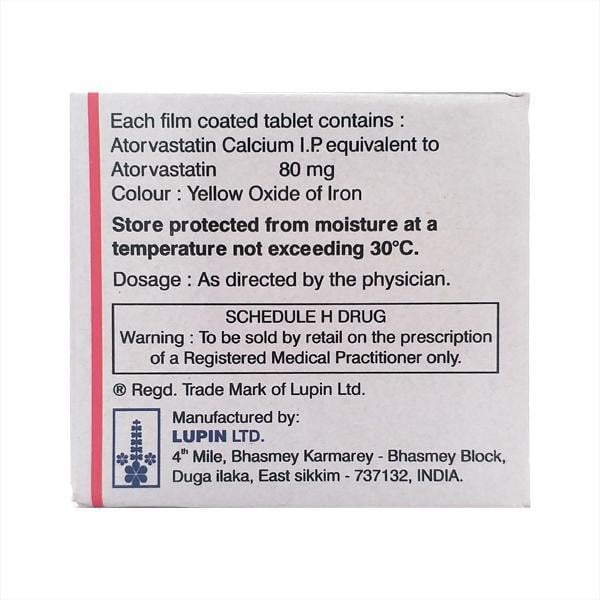 Tonact 80mg Tablet 10'S