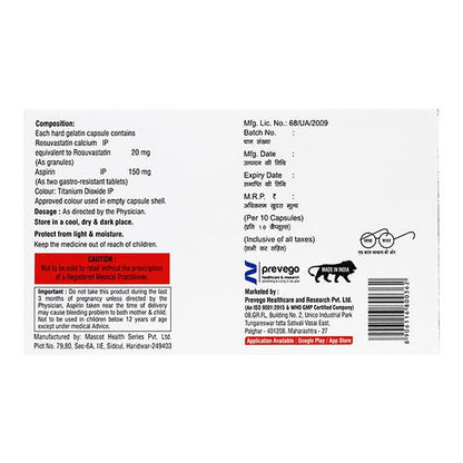 ROVASDAY AP 20/150 Capsule 10's