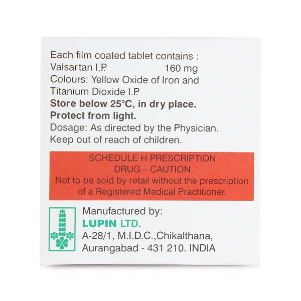 Valent 160mg Tablet 10'S