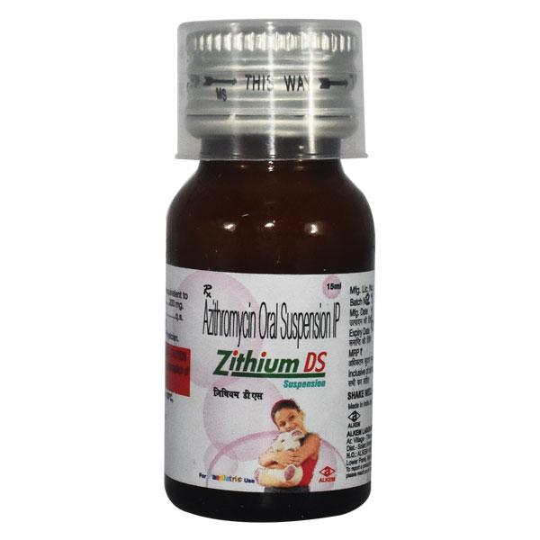 Zithium DS 200mg Suspension 15ml