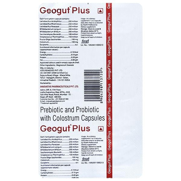 GEOGUT PLUS Capsule 10's