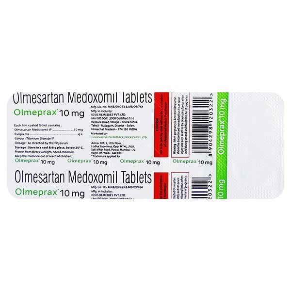 OLMEPRAX 10 Tablet 10's