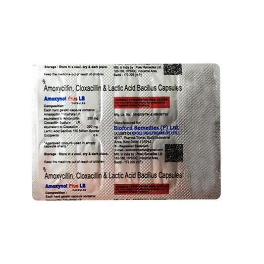AMOXYNOL PLUS LB Capsule 10's