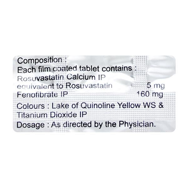 ROSUFIT F 5/160mg Tablet 15's