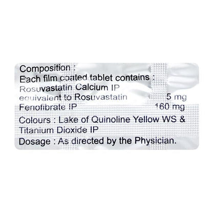 ROSUFIT F 5/160mg Tablet 15's