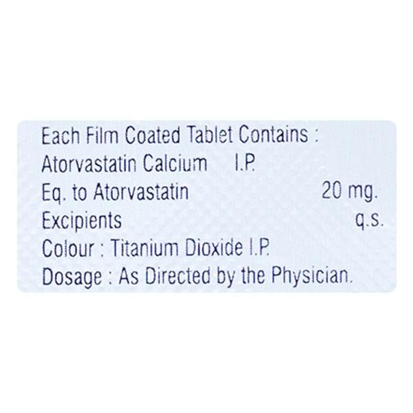 CORAVAS 20mg Tablet 10's