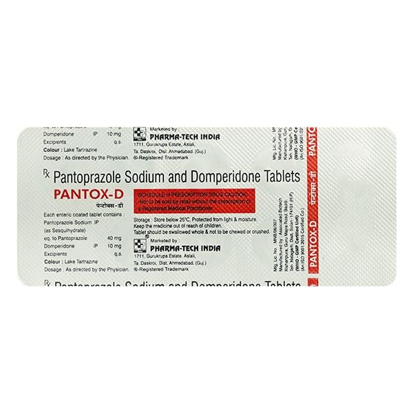 PANTOX D Tablet 10's