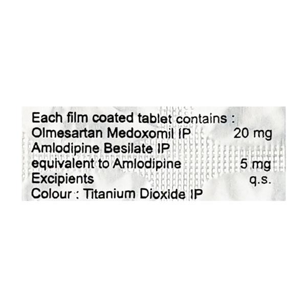 Olmy A 20mg Tablet 10'S
