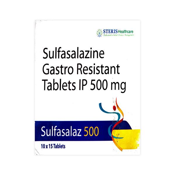 SULFASALAZ 500 Tablet 15's