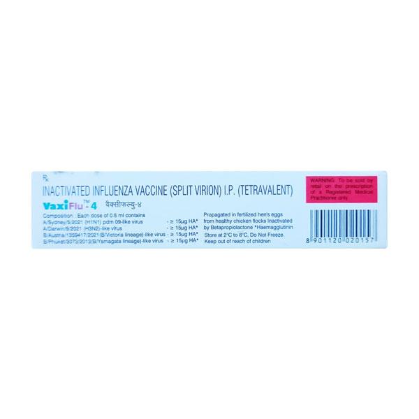 VAXIFLU 4 Prefilled Syringe(Pfs) 0.5ml