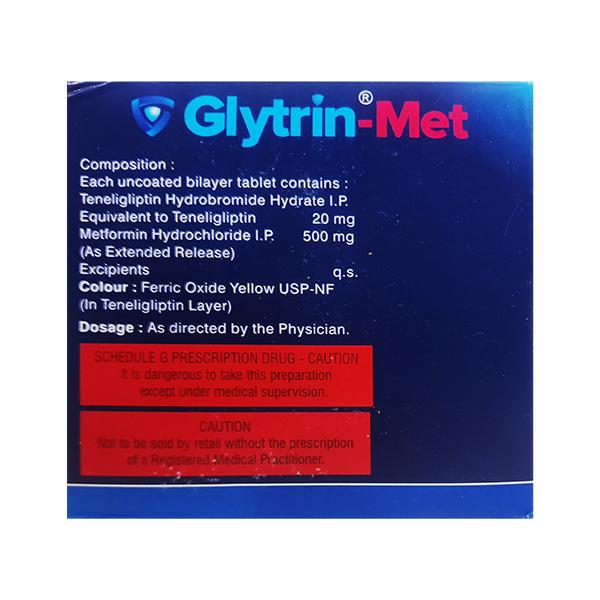 Glytrin Met Tablet 10'S