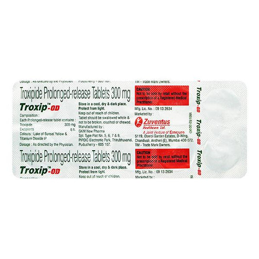 Troxip OD Tablet 10'S