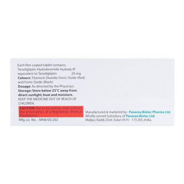 Tenepan 20mg Tablet 10'S