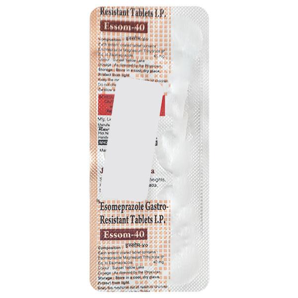 Essom 40Mg Tablet 10's