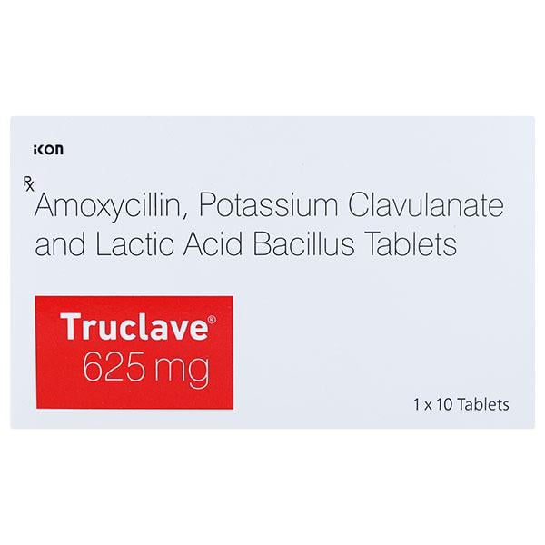 Truclave 625Mg Tablet 10's
