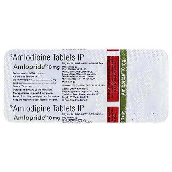 AMLOPRIDE 10 Tablet 10's