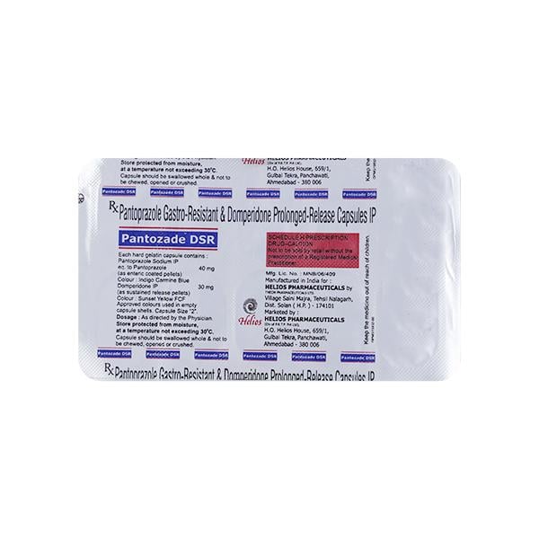 PANTOZADE D SR 30/40 Capsule 10's