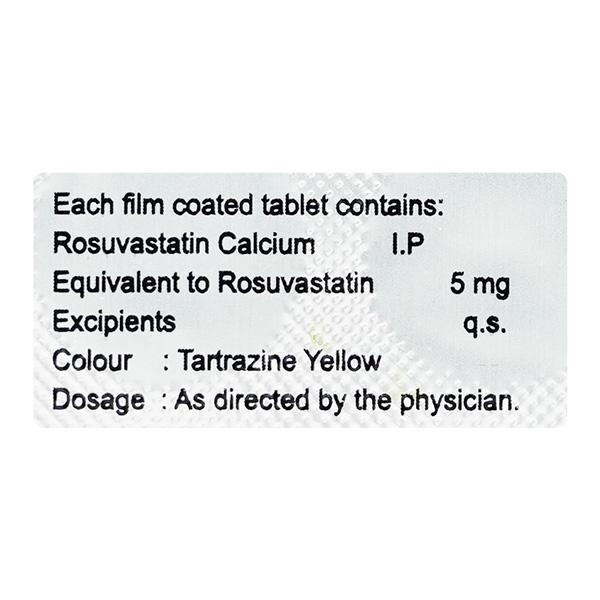 Rosafe 5mg Tablet 10'S