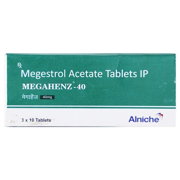 Megahenz 40mg Tablet 10'S