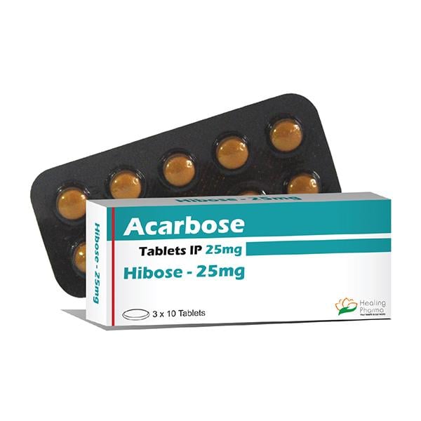 HIBOSE 25mg Tablet 10's