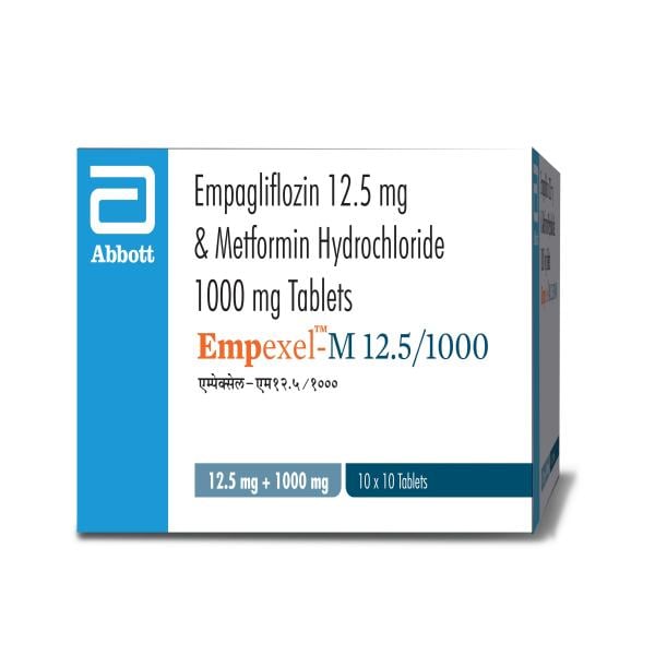 EMPEXEL M 12.5/1000 Tablet 10's