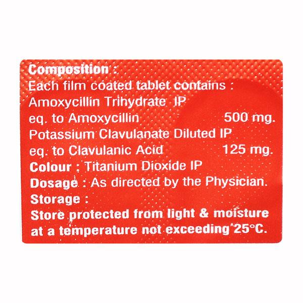 AGUMERZ CV 625mg Tablet 10's